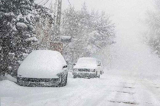 کولاک برف و وزش باد شدید در این ۱۵ استان