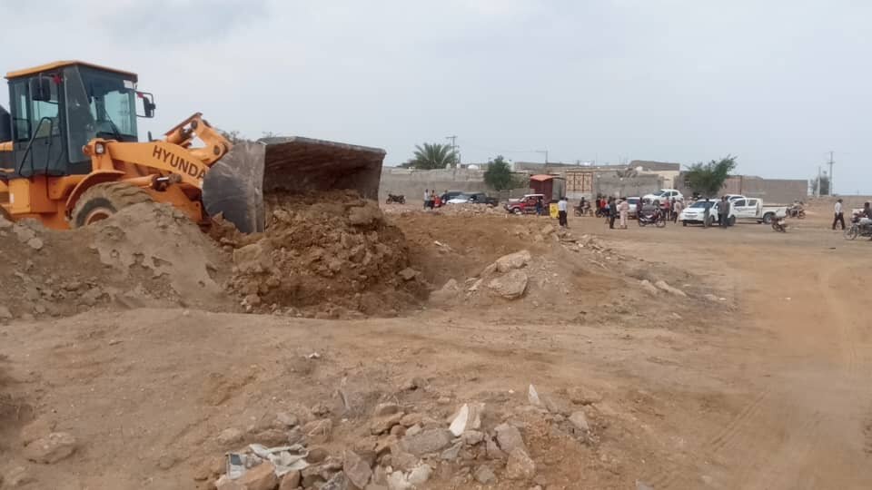 ۴۲۳۹ متر مربع اراضی خالصه در شهر درگهان و روستای باغ بالای قشم رفع تصرف شد 