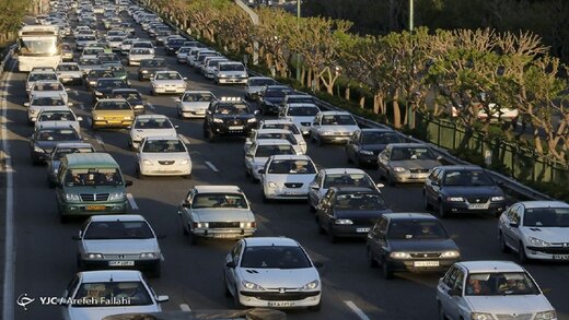 آخرین وضعیت ترافیک جاده‌های کشور در نیمه دوم سفرها نوروزی