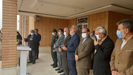 افتتاح مدرسه ۱۲ کلاسه قلم چی در خرمشهر