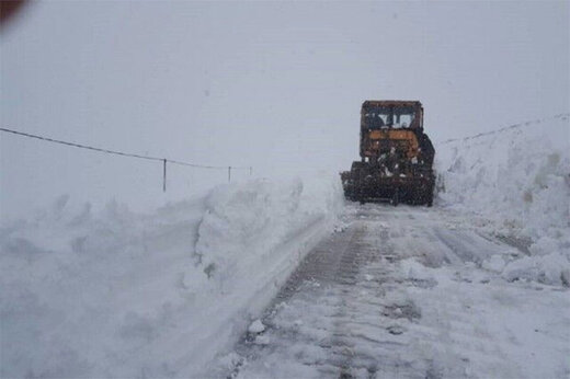 جاده هراز بسته شد/ راه‌های ۱۷ استان زیر بارش زمستانی