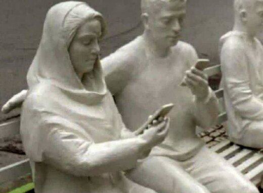 حاشیه‌های حجاب یک مجسمه در گرگان؛ چرا المان «تنها با هم» برداشته شد؟/ عکس