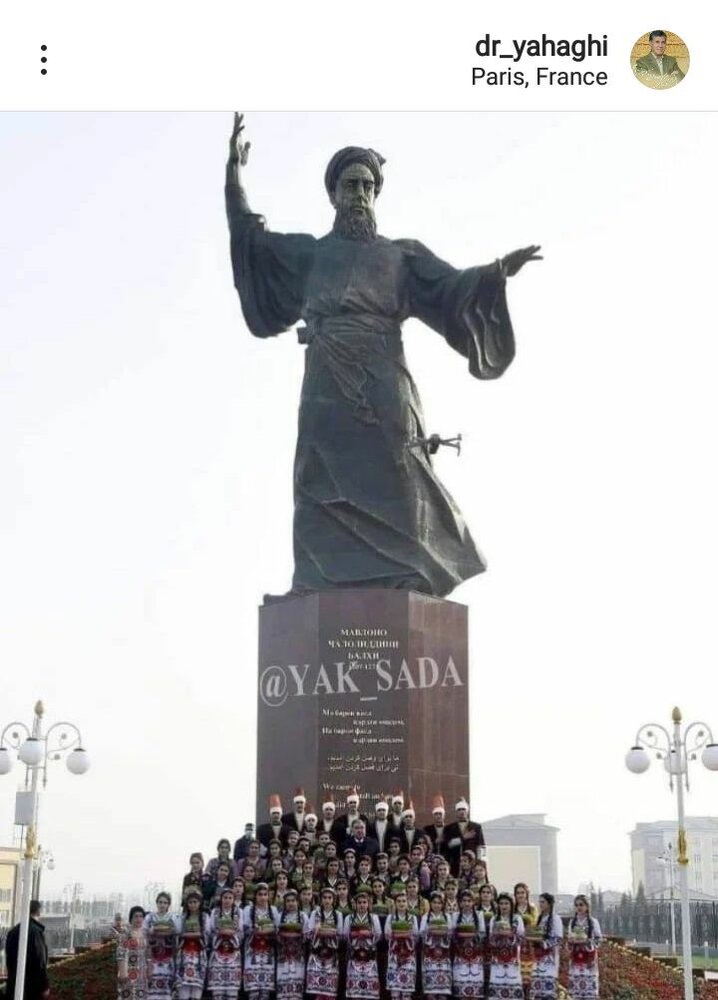 خیلی زود مولوی هم میشود تاجیک و زبانش هم تاجیکی!