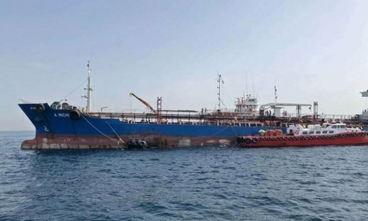 ساحل زیبای «جنوای» ایران با نفت یکی شد