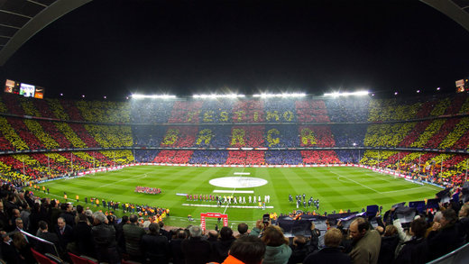 نام ورزشگاه بارسلونا تغییر کرد/عکس