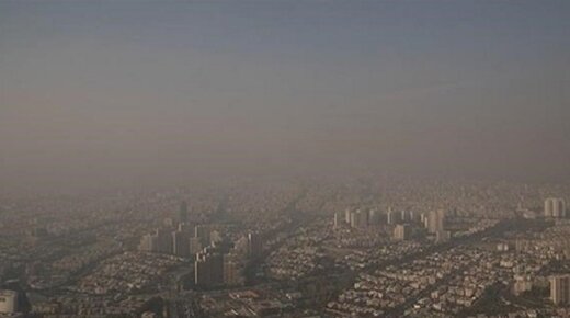وضعیت زرد برای دومین روز سال در کیفیت هوای تهران