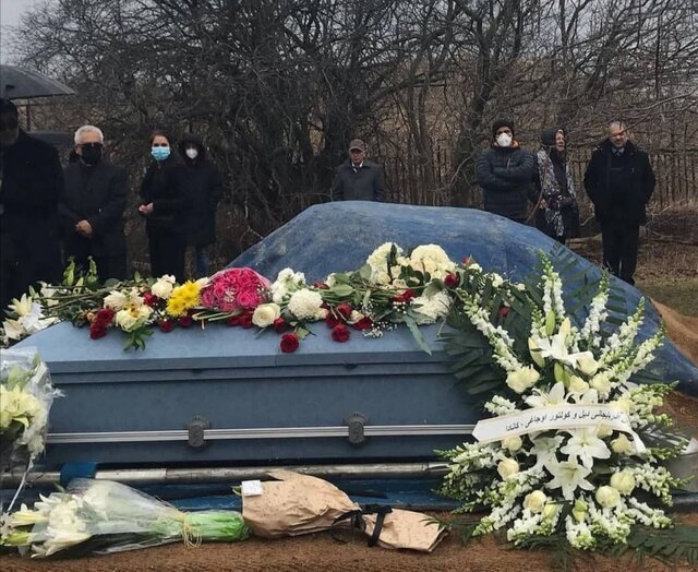رضا براهنی در تورنتو به خاک سپرده شد/ عکس 