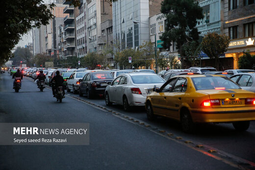 سه‌شنبه‌ پرترافیک در پایتخت/ ترددها رو به افزایش است