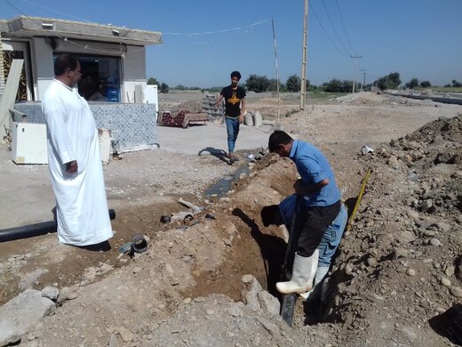 ۴۰ خانوار در روستای شهید بهشتی دزفول از نعمت آب شرب بهره‌مند شدند