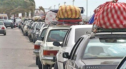 ترافیک روان در جاده های خوزستان