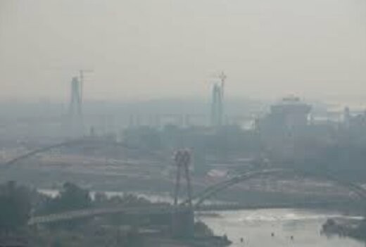 تعطیلی شهر مرزی به خاطر آلودگی هوا