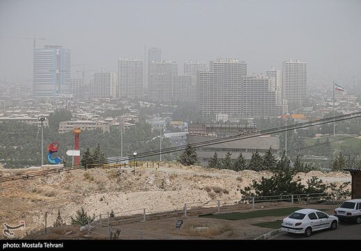 هوای تهران برای گروه‌های حساس در مناطق پر تردد ناسالم شد