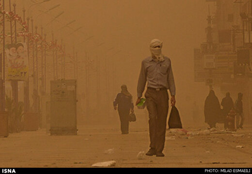 هوای ۲ شهر خوزستان در شرایط خطرناک قرار گرفت