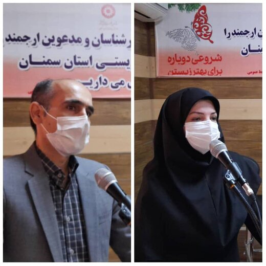 معاون جدید بهزیستی سمنان معارفه شد