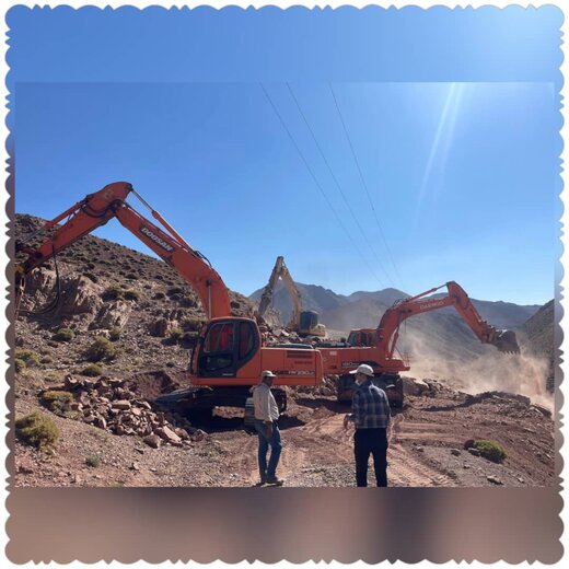 عملیات گازرسانی به روستاهای محور چاشم در حال اجراست