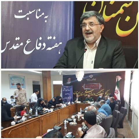 قریب ۲۰۰ عنوان برنامه و فعالیت فرهنگی، هنری و ادبی گرامی داشت هفته دفاع مقدس در استان سمنان برگزار می شود