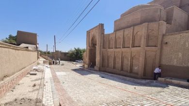پایان مرمت و سامان‌دهی حریم مسجد جامع تاریخی فرومد میامی