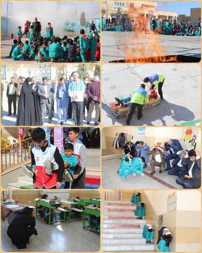 مدارس استان سمنان لرزید