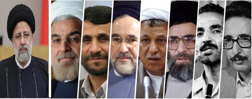 احمدی نژاد و  رئیسی رویش اصولگرایان  بعد از انقلاب/ ۶ رئیس جمهور سابقه مبارزه با رژیم پهلوی دارند