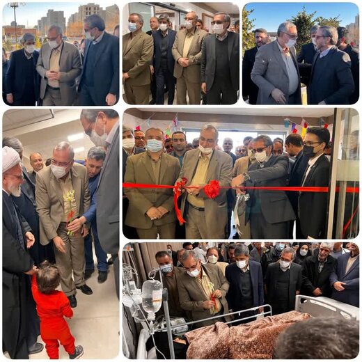 اورژانس مرجع استان سمنان با حضور وزیر بهداشت افتتاح شد