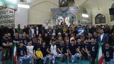 برگزاری مراسم جشن ولادت با سعادت امام علی (ع) و گرامیداشت دهه فجر در زورخانه شهیدان بستان سمنان