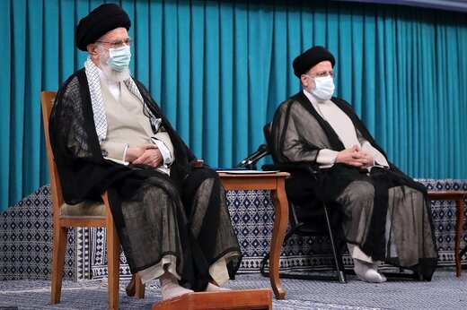 دیدار رئیس‌جمهور با رهبر انقلاب اسلامی در آستانه سفر به چین