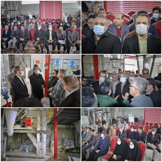 شرکت تولید خوراک دام و طیور در شهرک صنعتی سمنان به بهرهبرداری رسید