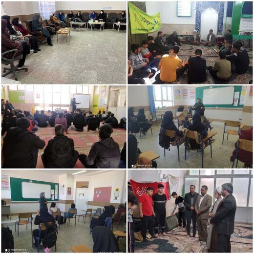 کار جهادی در حوزۀ مشاوره دانشآموزی استان سمنان