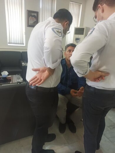 حمله قلبی  یک مطالبه گر در دفتر مدیر عامل شرکت آب منطقه ای استان سمنان