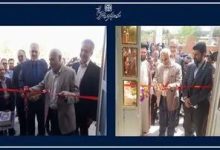 افتتاح خانه ها بهداشت چشمه نادی و رشمه شهرستان گرمسار توسط معاون بهداشتی وزیر بهداشت
