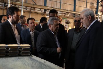 افتتاح طرح توسعه شرکت پاسارگاد صنعت باطری در گرمسار