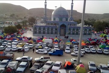 بهره‌مندی بیش از ۱۵۰۰ نفر از خدمات اسکان بقاع متبرکه هرمزگان