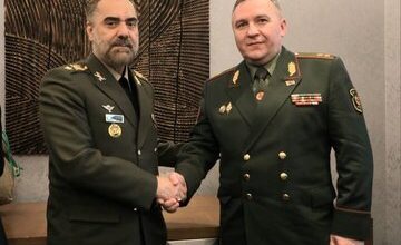 جزئیات دیدار و گفتگوی مقام بلندپایه نظامی ایران با وزیر دفاع بلاروس