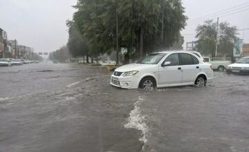 رگبار باران در ۱۷ استان/ احتمال آبگرفتگی معابر