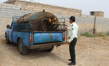 کشف و ضبط ۳۳ هزار لیتر گازوئیل قاچاق در شهرستان کرخه