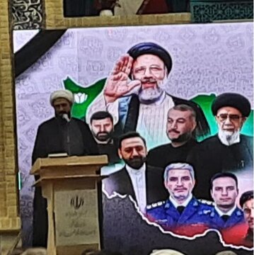 بزرگداشت شهدای خدمت در همدان