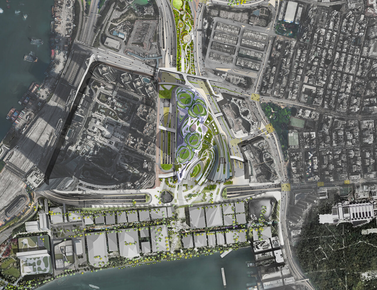 گزارش تصویری| شاهکار معماری استودیو زاها حدید در هنگ‌کنگ