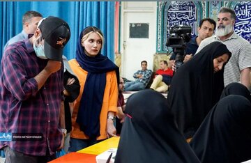 حضور پر شور خوزستانی ها پای صندوق های رای
