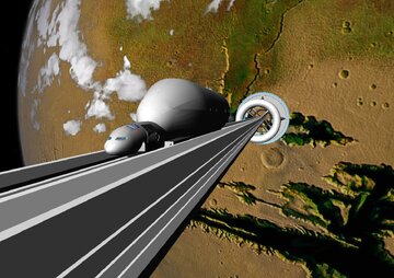 آسانسور فضایی ژاپن؛ رویای علمیتخیلی در آستانه تحقق!