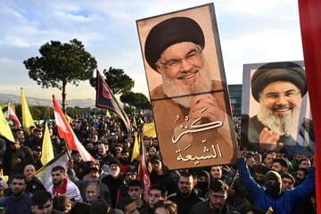 آغاز مراسم تشییع و خاکسپاری پیکر شهید «سیدهاشم صفیالدین»