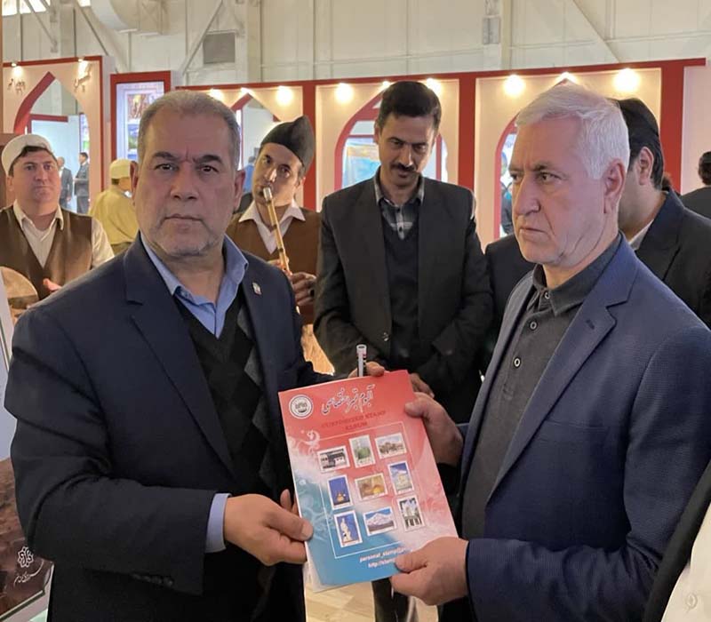 ابتکار مرکز بین المللی جاده ابریشم سمنان در رونمایی تمبر سمنان پایتخت جاده ابریشم ایران