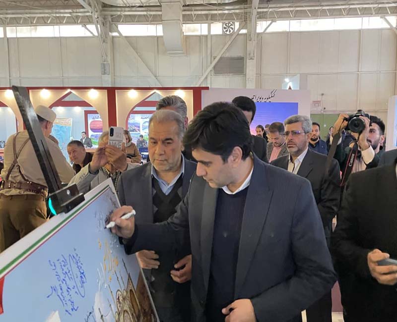 ابتکار مرکز بین المللی جاده ابریشم سمنان در رونمایی تمبر سمنان پایتخت جاده ابریشم ایران