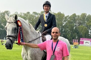 ایران همچنان میتازد/سوارکار ایرانی قهرمان کاپ آسیا شد