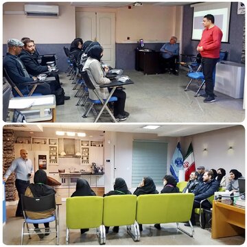 بازدید اعضای رویداد استارتآپ ملی تاش از خانه هوشمند مخابرات استان سمنان