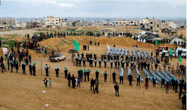 تحویل اجساد 4 اسیر اسرائیلی/عکس