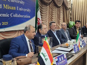 تفاهم نامه همکاری بین دانشگاه های علوم پرشکی جندی شاپور اهواز و میسان عراق امضا شد