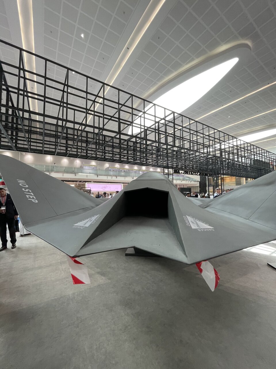 طراحی عجیب پهپاد پنهانکار اماراتی /عکس