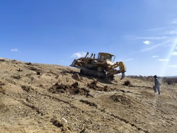 عملیات اجرایی اصلاح و نوسازی ۱۵ هکتار باغات مزرعه امامیه در شهرستان سامان آغاز شد