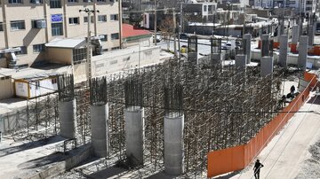 پیشرفت ۳۰ درصدی پروژه تقاطع غیر همسطح شهدای خدمت  شهرکرد