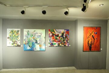 آثار ۲۲ هنرمند ایرانی و اروپایی در یک نمایشگاه در تهران